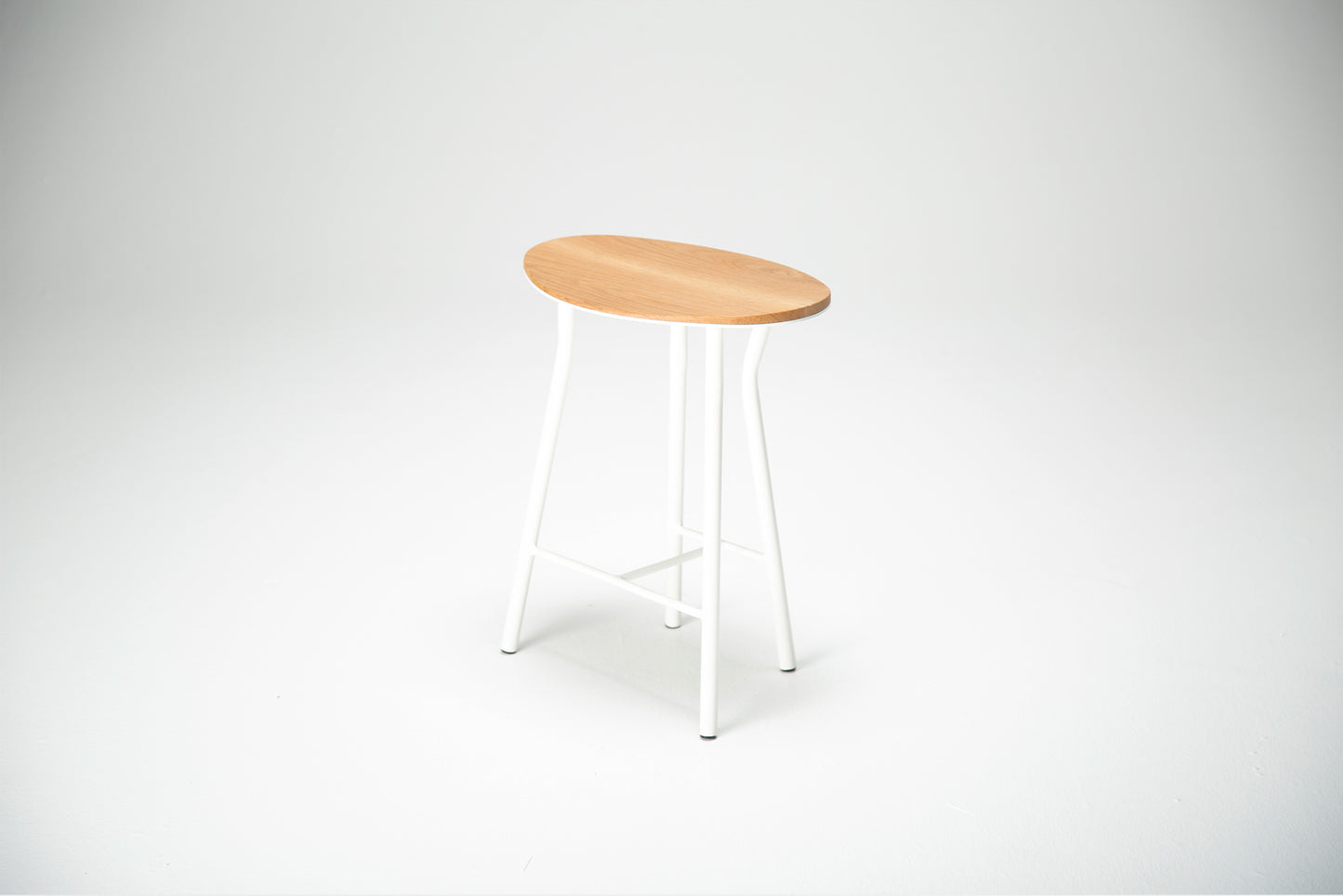 Perret Stool Low | Wood - Atelier Jones Design