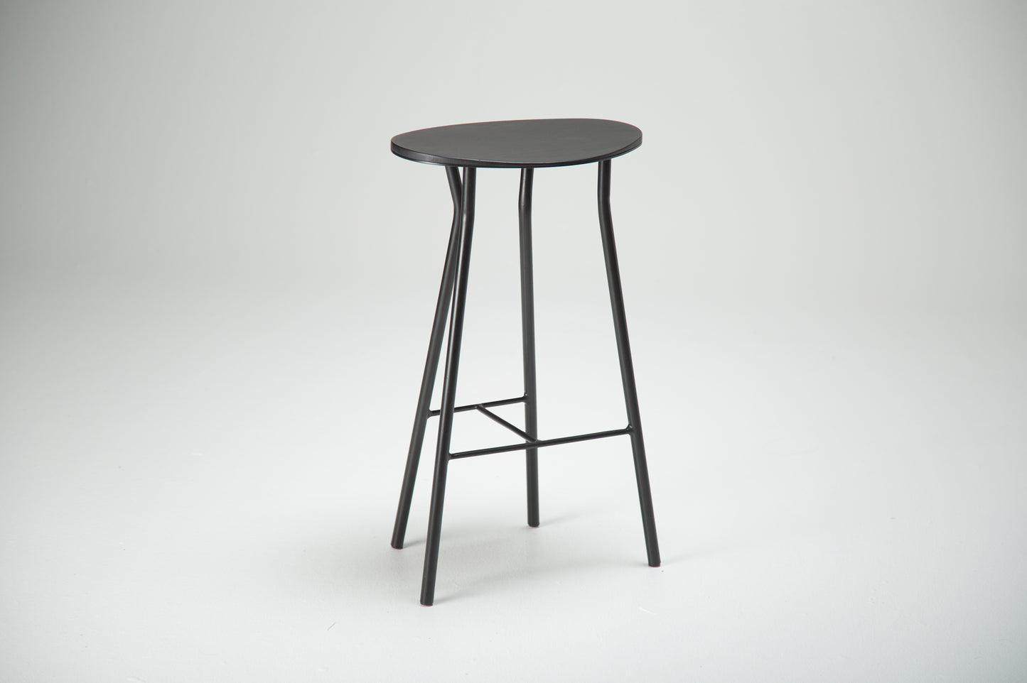 Perret Stool Tall | Wood - Atelier Jones Design