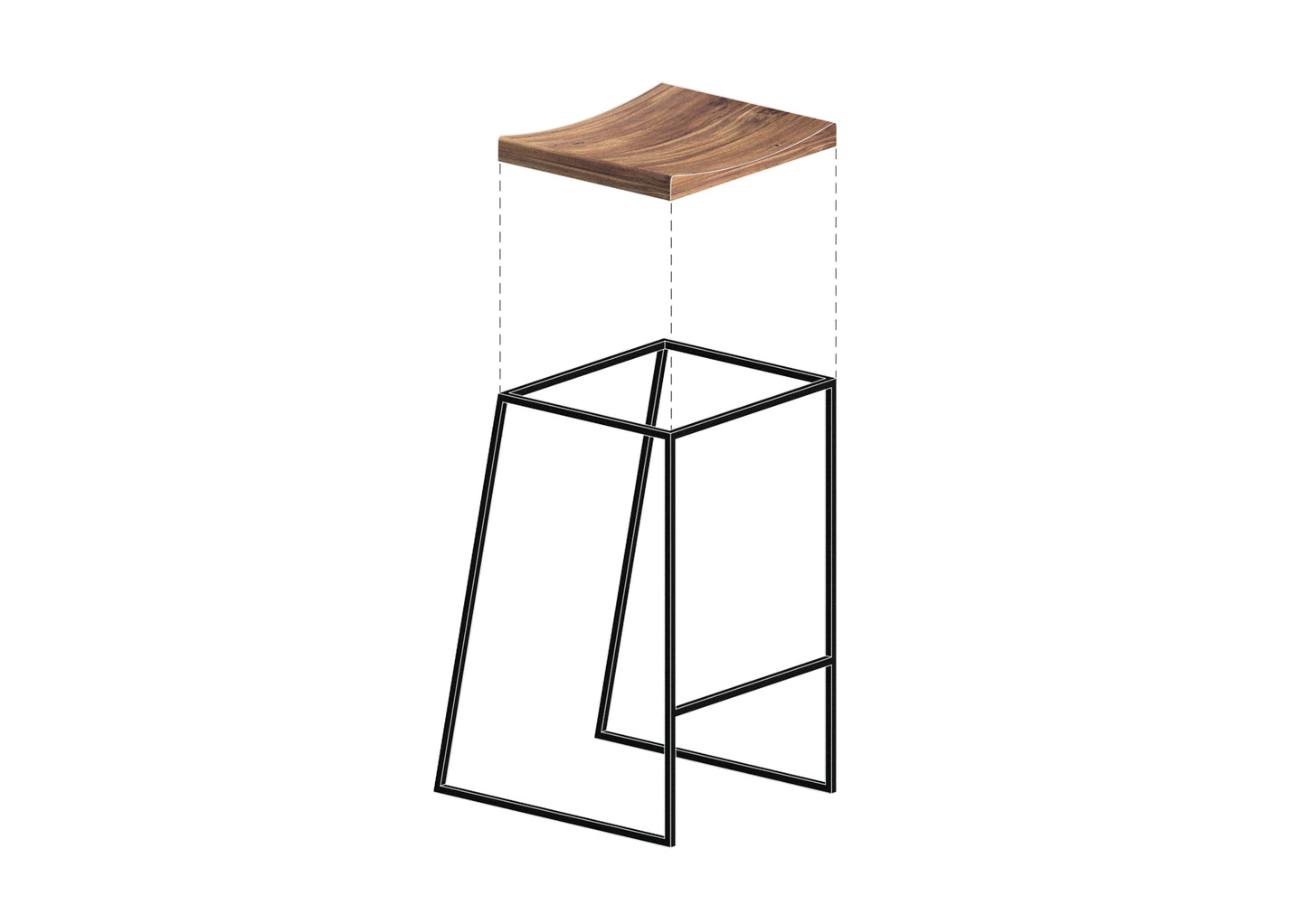 Corb Stool - Atelier Jones Design