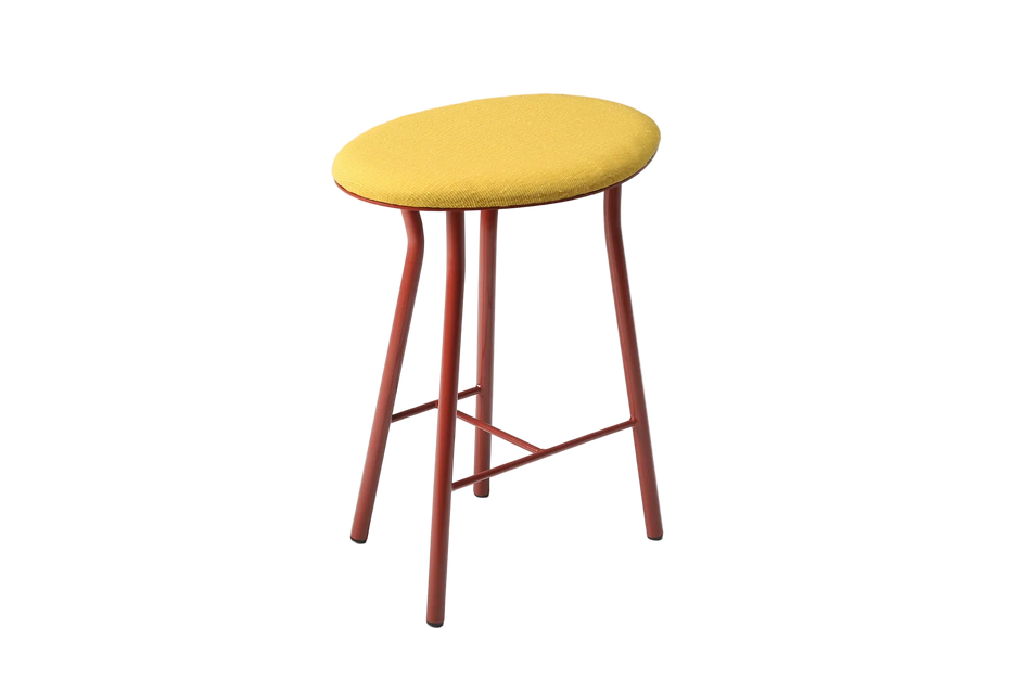 Perret Stool Low | Upholstered - Atelier Jones Design 