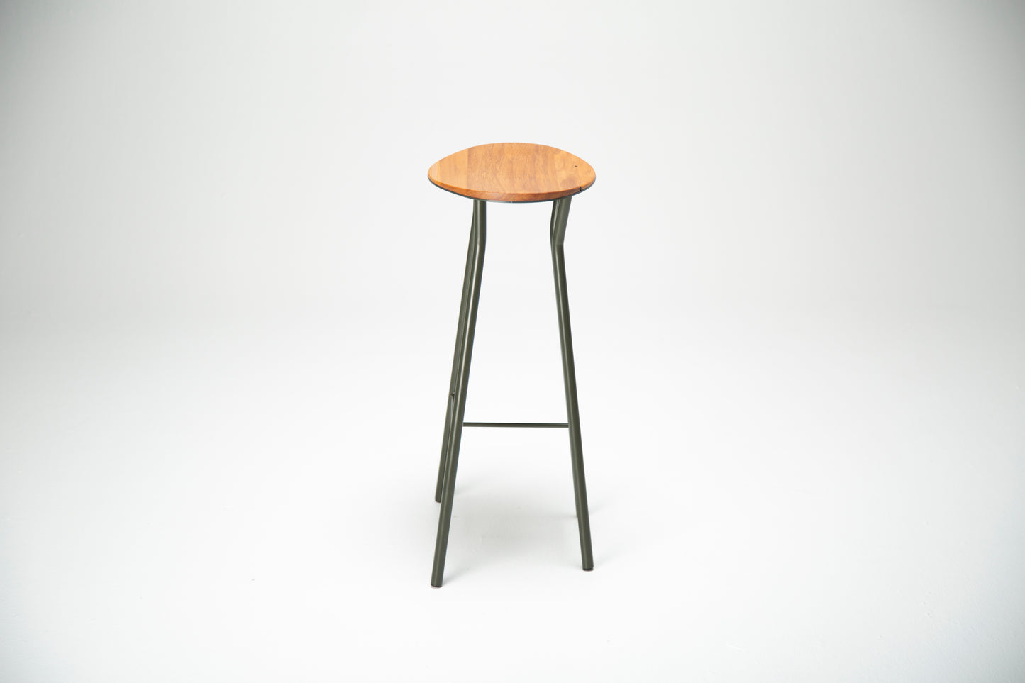 Perret Stool Tall | Wood - Atelier Jones Design 