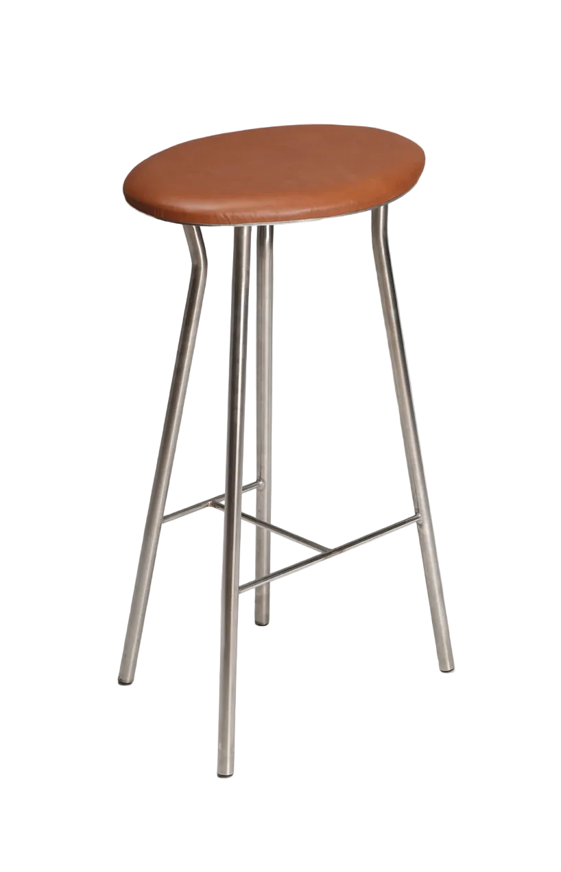 Perret Stool Tall | Upholstered - Atelier Jones Design 