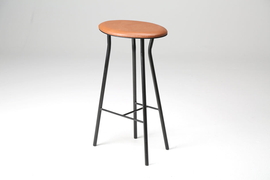 Perret Stool Tall | Upholstered - Atelier Jones Design 