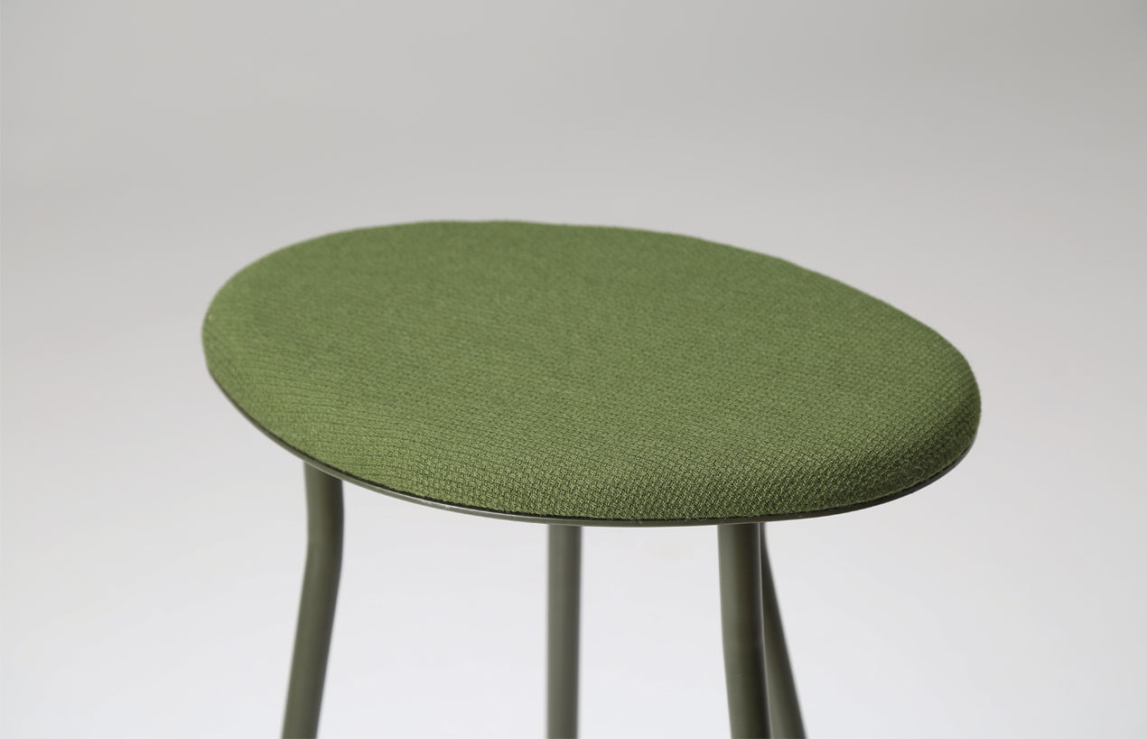 Perret Stool Low | Upholstered - Atelier Jones Design 