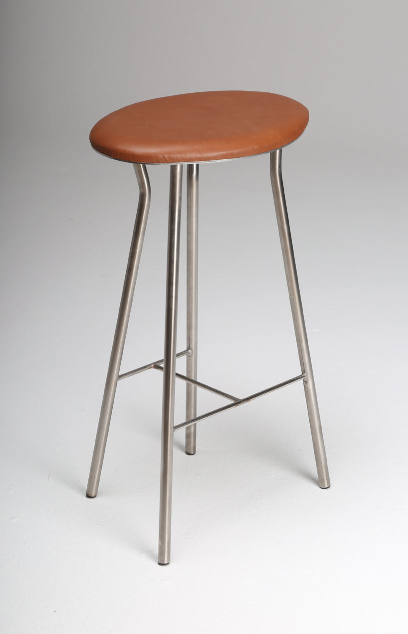Perret Stool Tall | Upholstered - Atelier Jones Design 